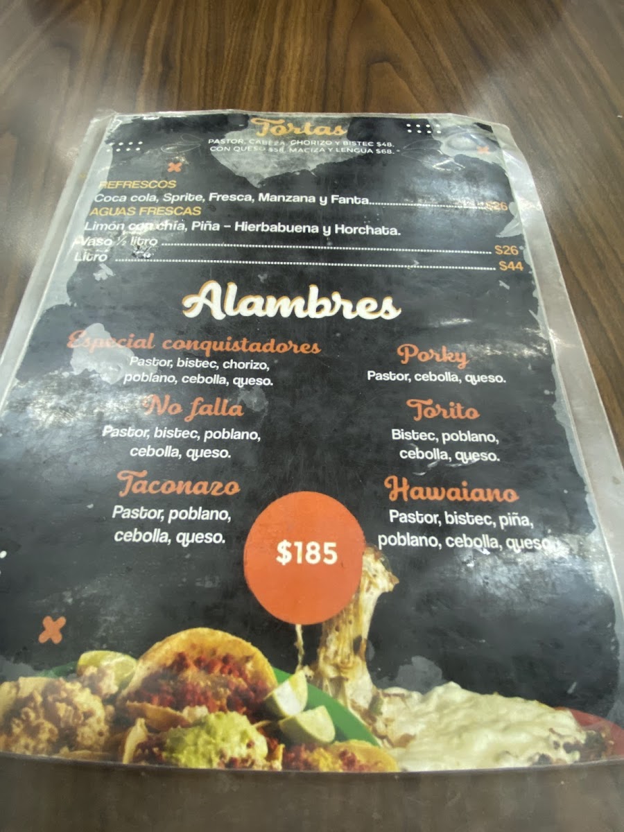 Conquistadores Taquería Menu - Image 2